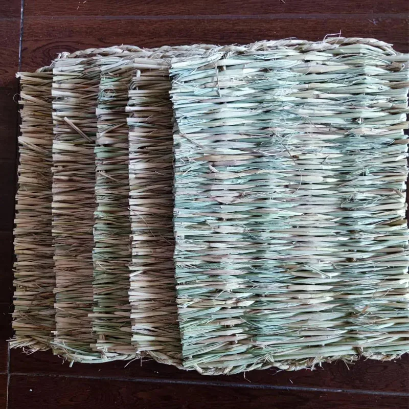 Жевательный коврик для кроликов травы мелких животных хомяков морских свинок