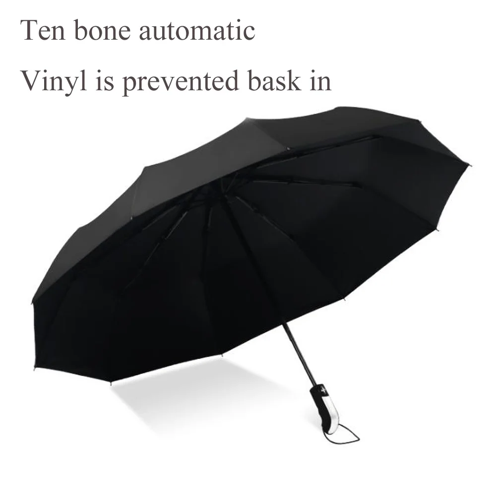 10K ветростойкий складной автоматический зонт от дождя для женщин авто Роскошные