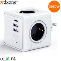 usb power strip with switch type c socket power cube strips plug smart outlet extension socket adapter european