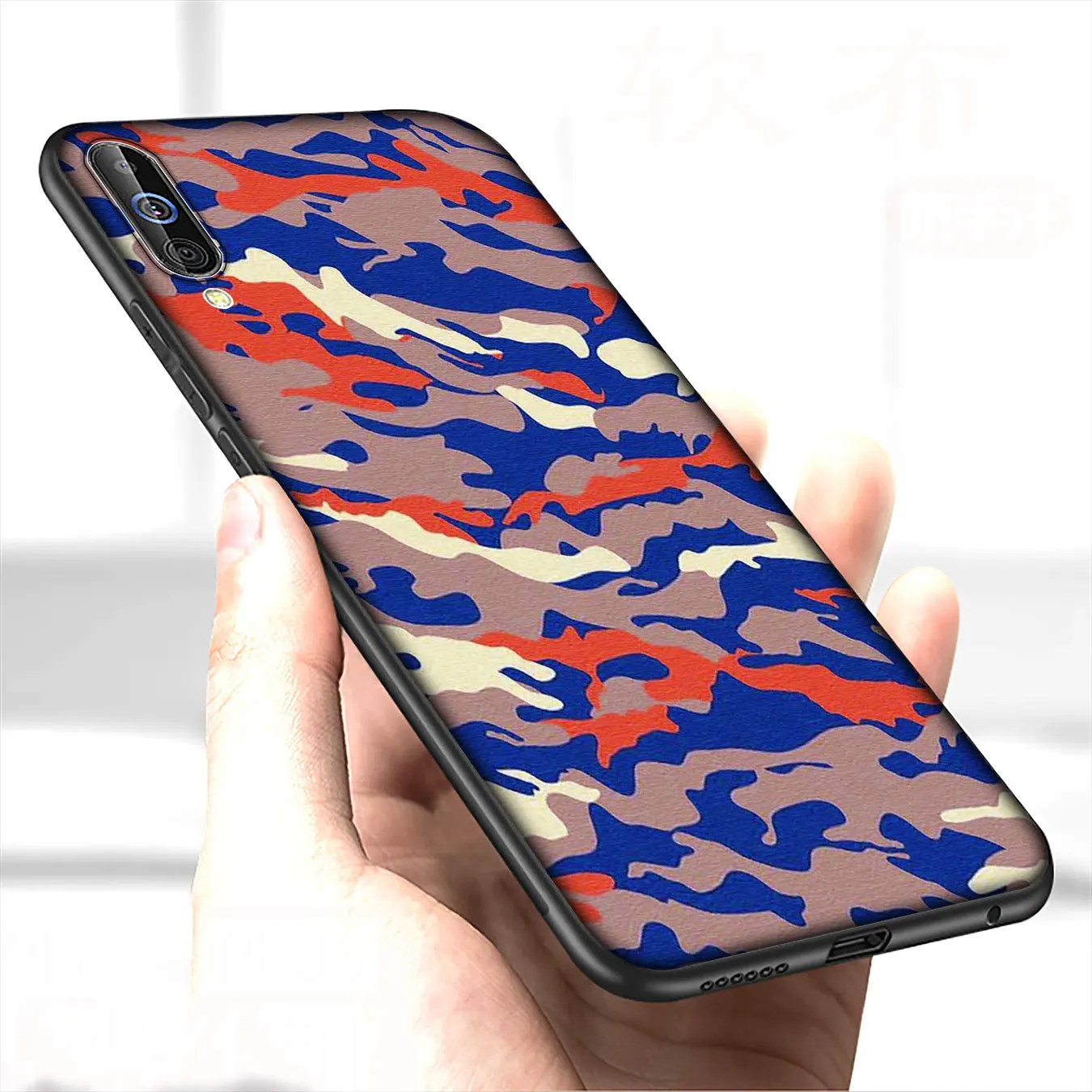Мягкий силиконовый чехол с камуфляжным принтом для Samsung Galaxy A70 A50 A60 A40 A30 A20 A10 M10 M20 M30