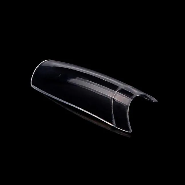 Модные женские 500 шт капсульные наконечники прозрачные французские накладные