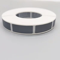 1000pcs 10x25mm manual scratch off sticker label grey tape in rolls code covering film game wedding