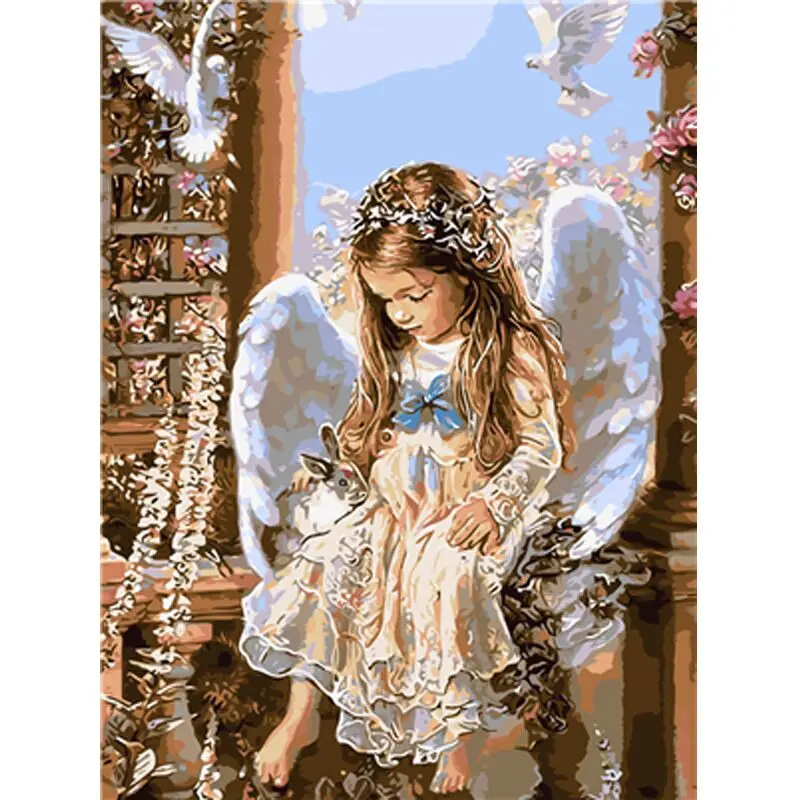 Набор для рисования по номерам на холсте 10 шт. | Дом и сад