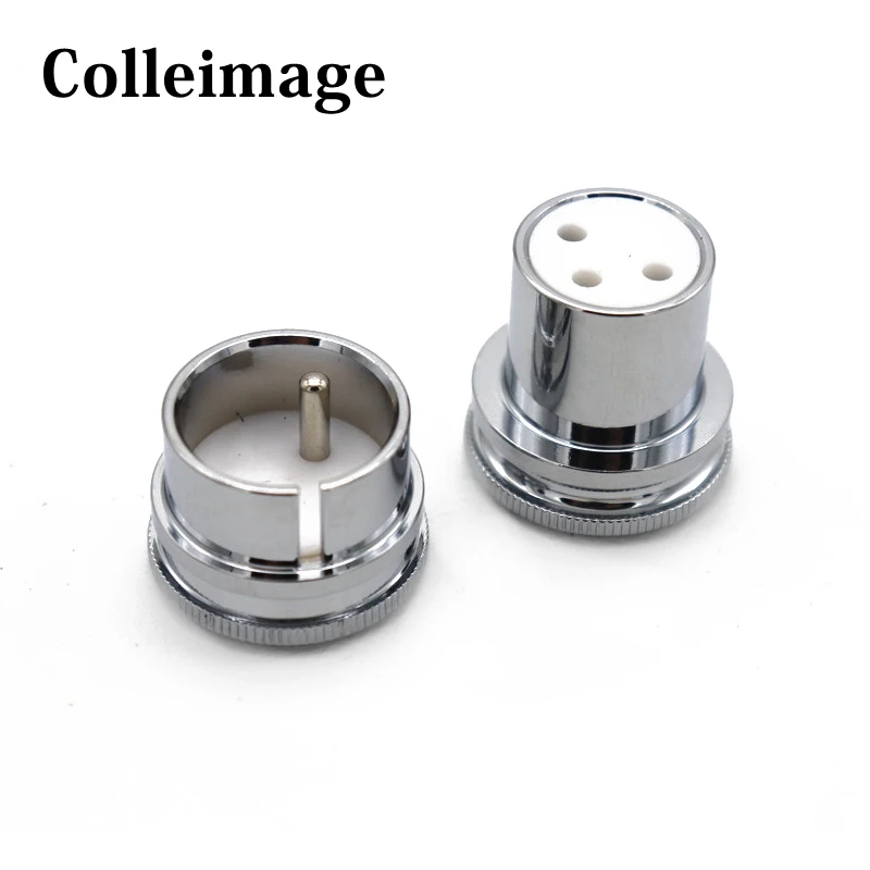 Hifi Rhodium plated Protective Cover Gilded Covers Dust Cap Shielded Anti-oxidation RCA Shielding jack socket protect cover caps |