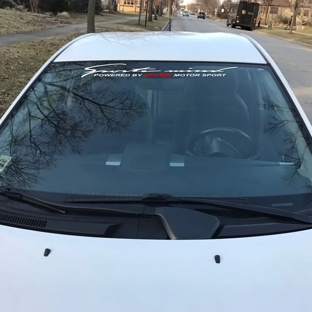 Светоотражающая наклейка на лобовое стекло автомобиля для Nissan Qashqai