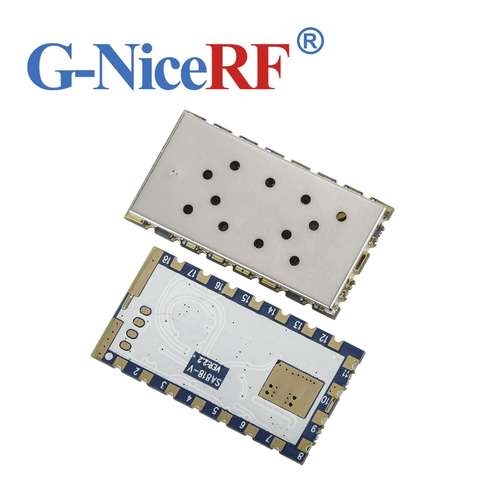 2 шт. модуль приемопередатчика выходная мощность 1 Вт 30 дБм дальность 5 км УКВ