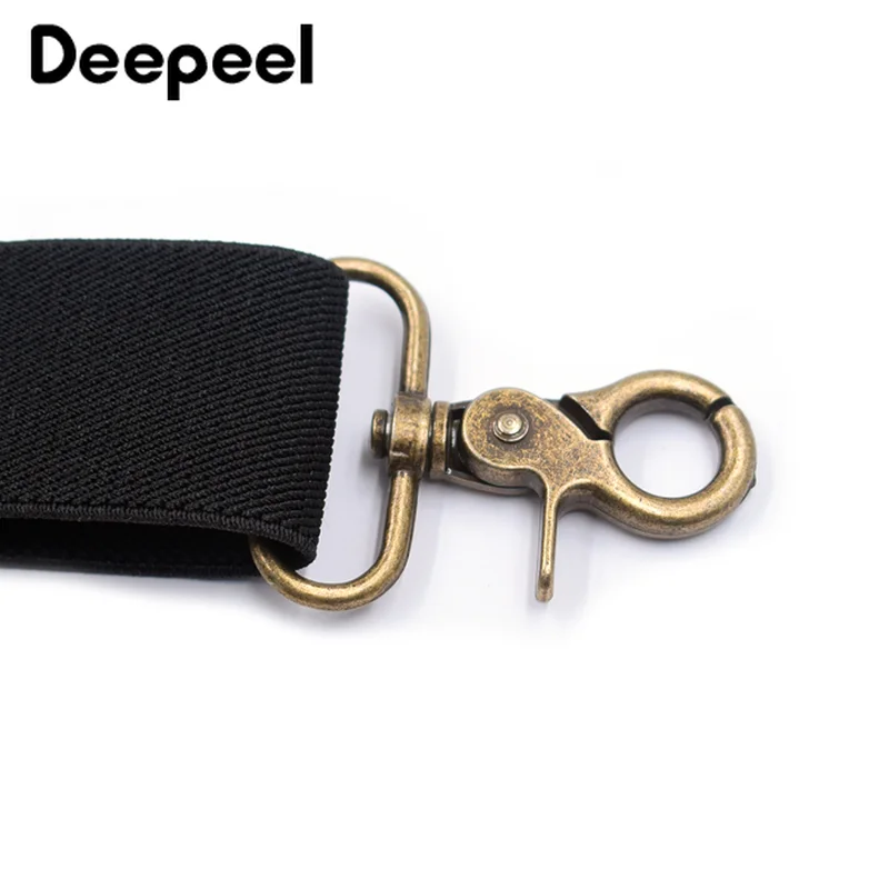 Deepeel 1 шт. 3.5X120cm Для мужчин 4 пряжки с зажимом Регулируемая х образные Бронзовый