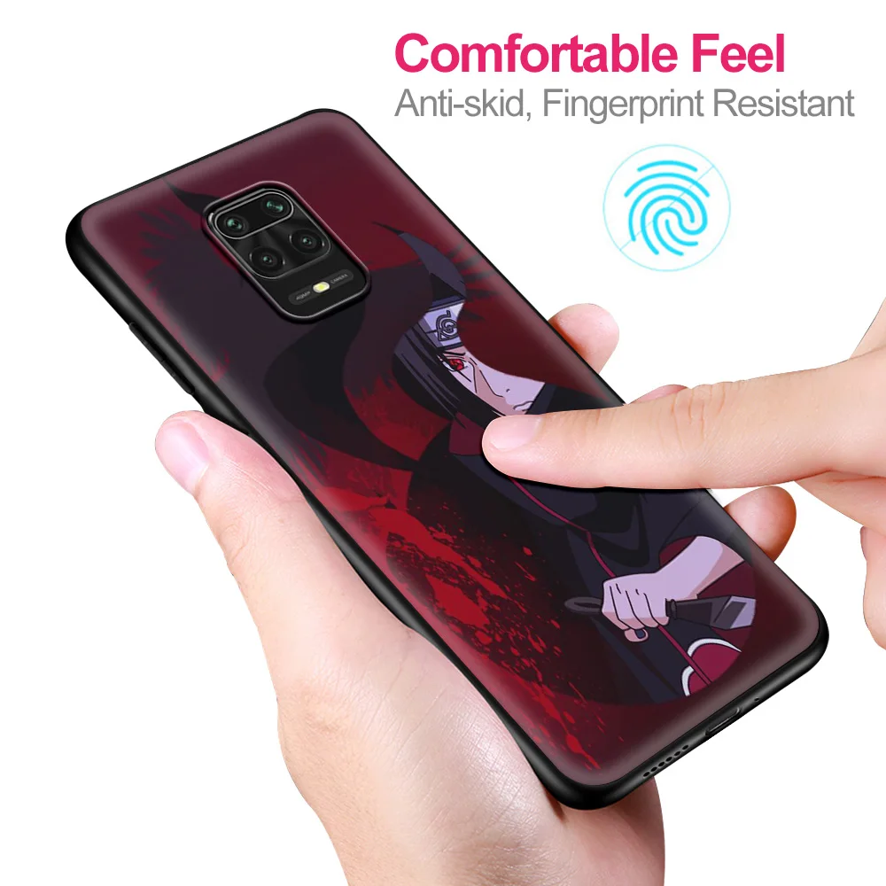 luxury soft phone accessories cover for redmi note 9 9s 8 8t 7 pro 7a 8a 9a 9c k40 note 10 plus max case akatsuki naruto anime free global shipping