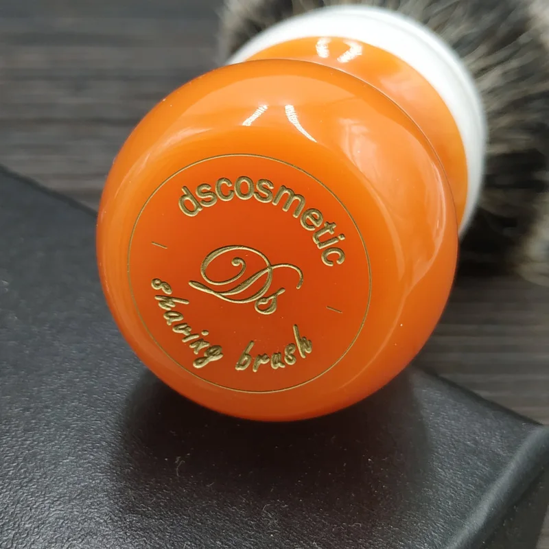 Dscosmetic 26 ручка из смолы моркови два ремешка барсук волосы и синтетические