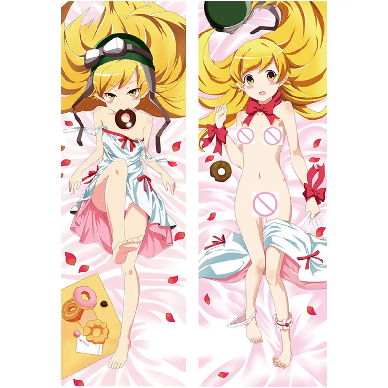 Наволочки с японским аниме Bakemonogatari Dakimakura чехол для сексуальных девушек 3D