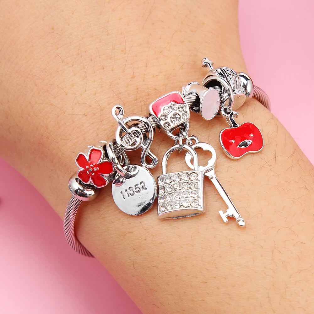 Пчелы Пандоре обаятельные браслеты для женщин и девушек с украшением в виде