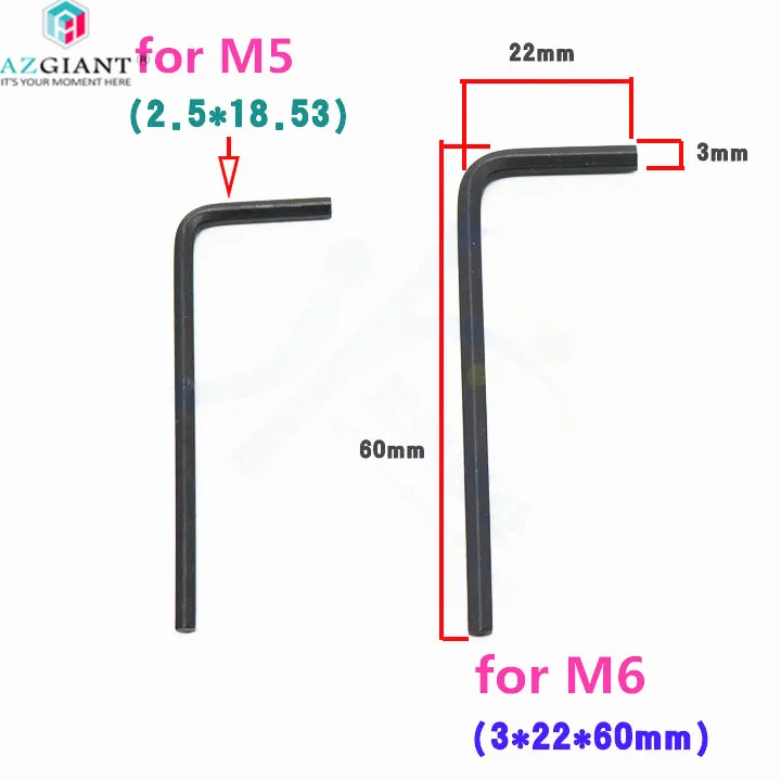 Маленький шестигранный фиксированный винтовой ключ PD054 M5 PD055 M6 вертикальный defu