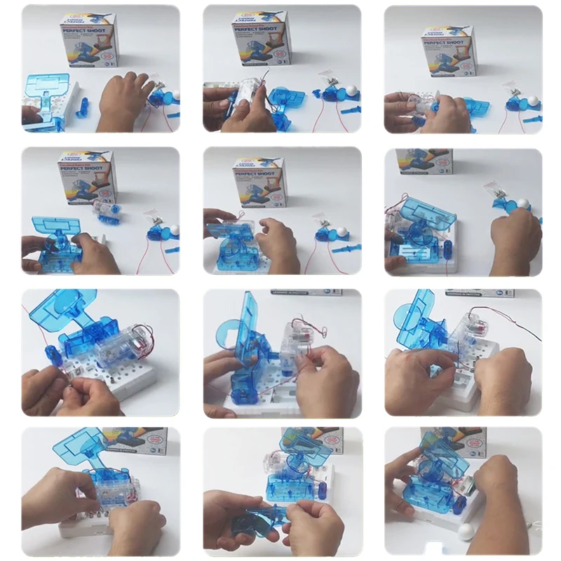 Творческие эксперименты брызгающий фонтан вода физика Science Set наборы DIY модель