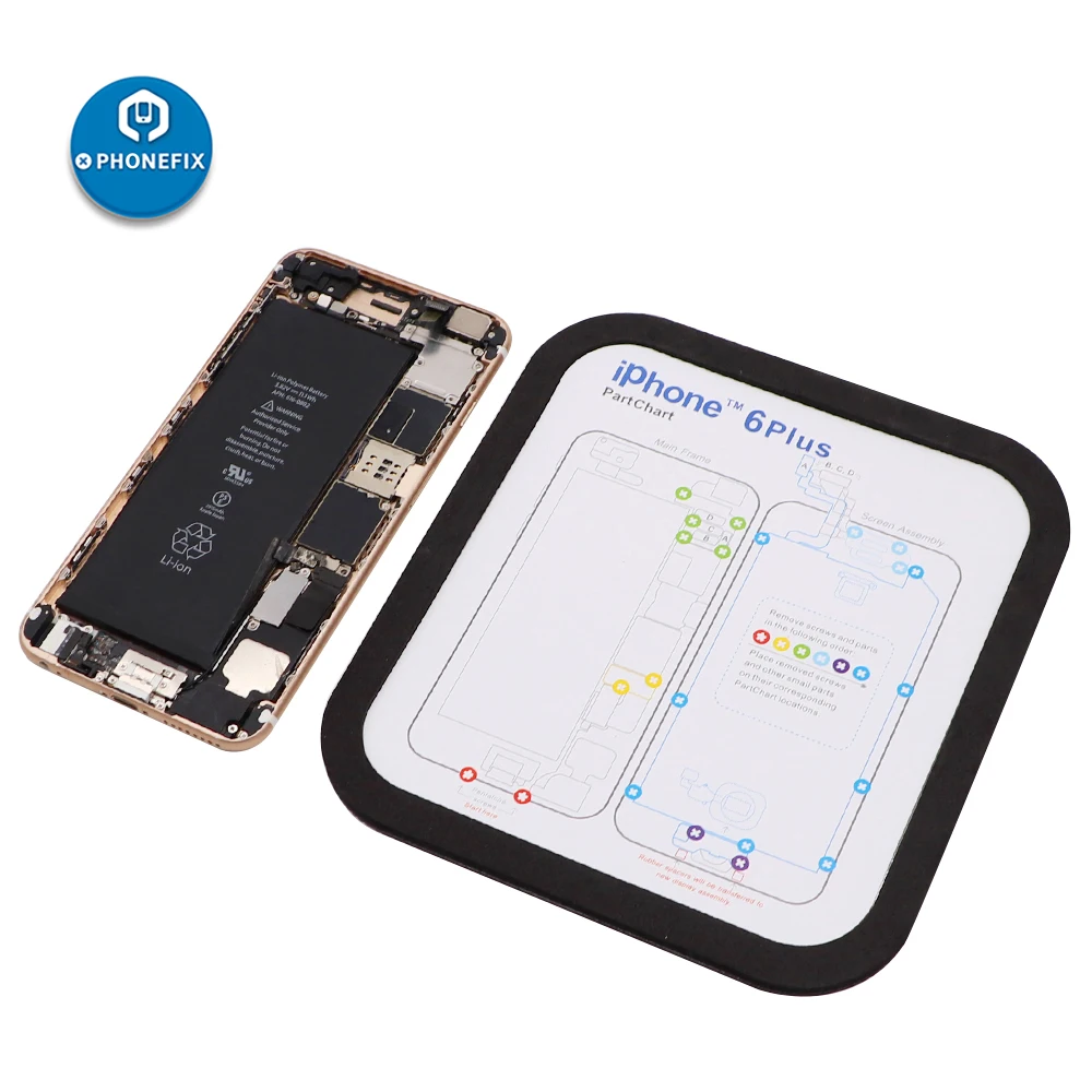 15 шт./лот магнитный коврик для винтов направляющий iPhone 6 6P 6S 6SP 7 7P 8 8P X XS MAX XR 11 11Pro Max