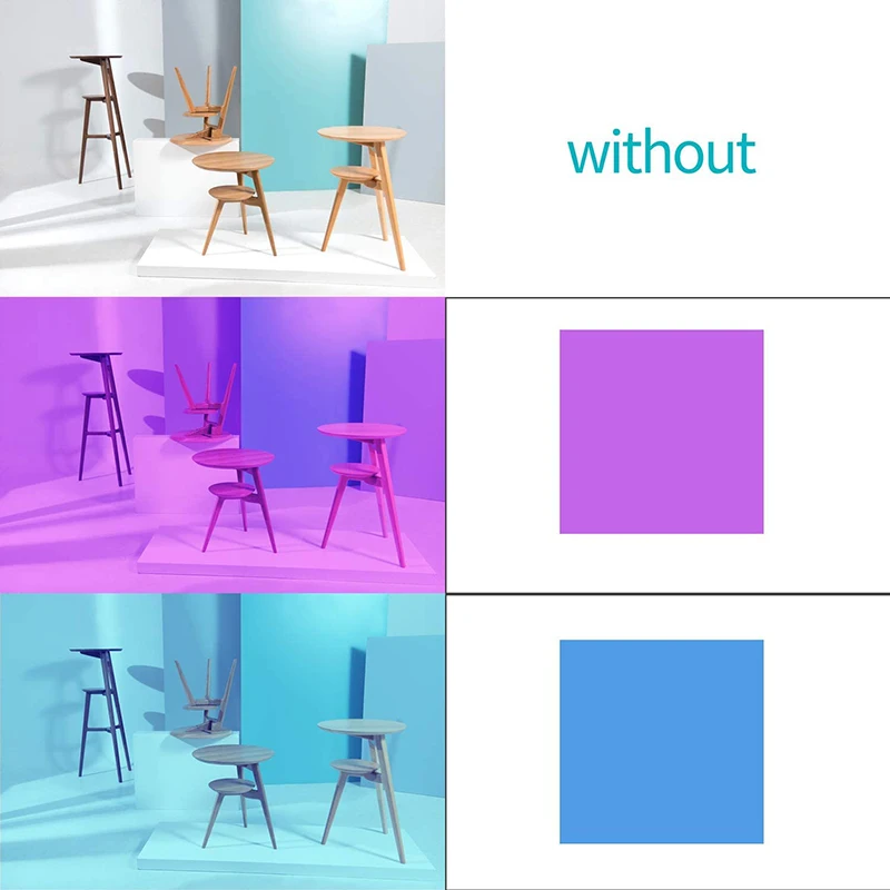 12 дюймов универсальный набор из 8 различных цветов s прозрачный цветной