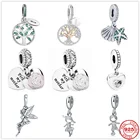 Новый 925 стерлингового серебра маленькая фея дерево Морская звезда shell Для мальчиков и девочек очарование бисера подходит к подлинным браслетам Pandora, сделай сам, ювелирное изделие для женщин