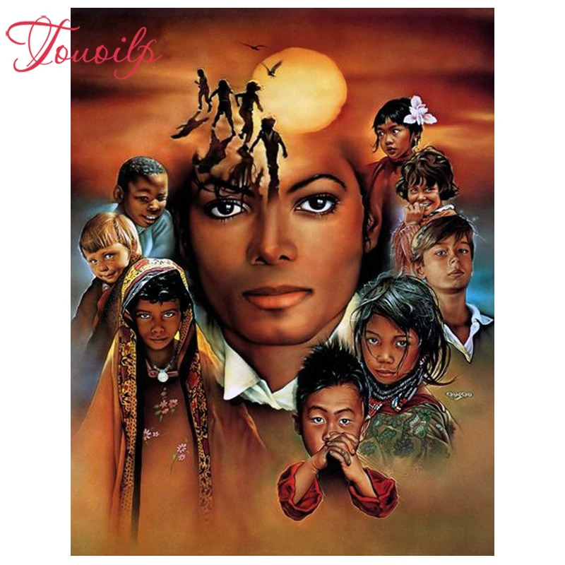Алмазная вышивка Touoilp распродажа алмазная живопись Майкла Джексона