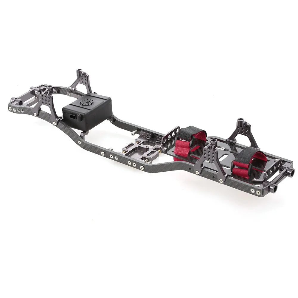

SCX10 Frame Girder Carbon Graphite Chassis Frame Rails for 1/10 Axial SCX10 RC Crawler Truck Off-road Car