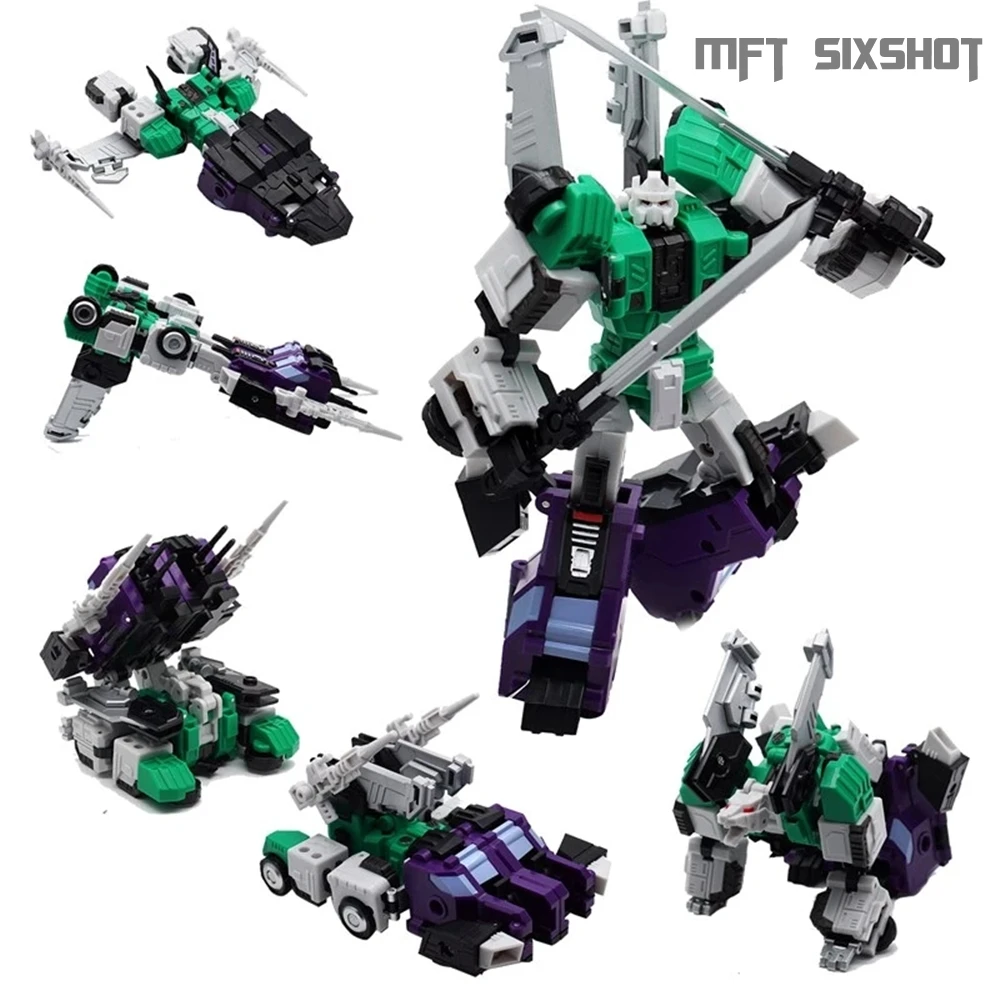 MFT трансформации MF27 MF-27 MF-27G MF27G Greatshot Sixshot ниндзя Pioneer серии бронетранспортер