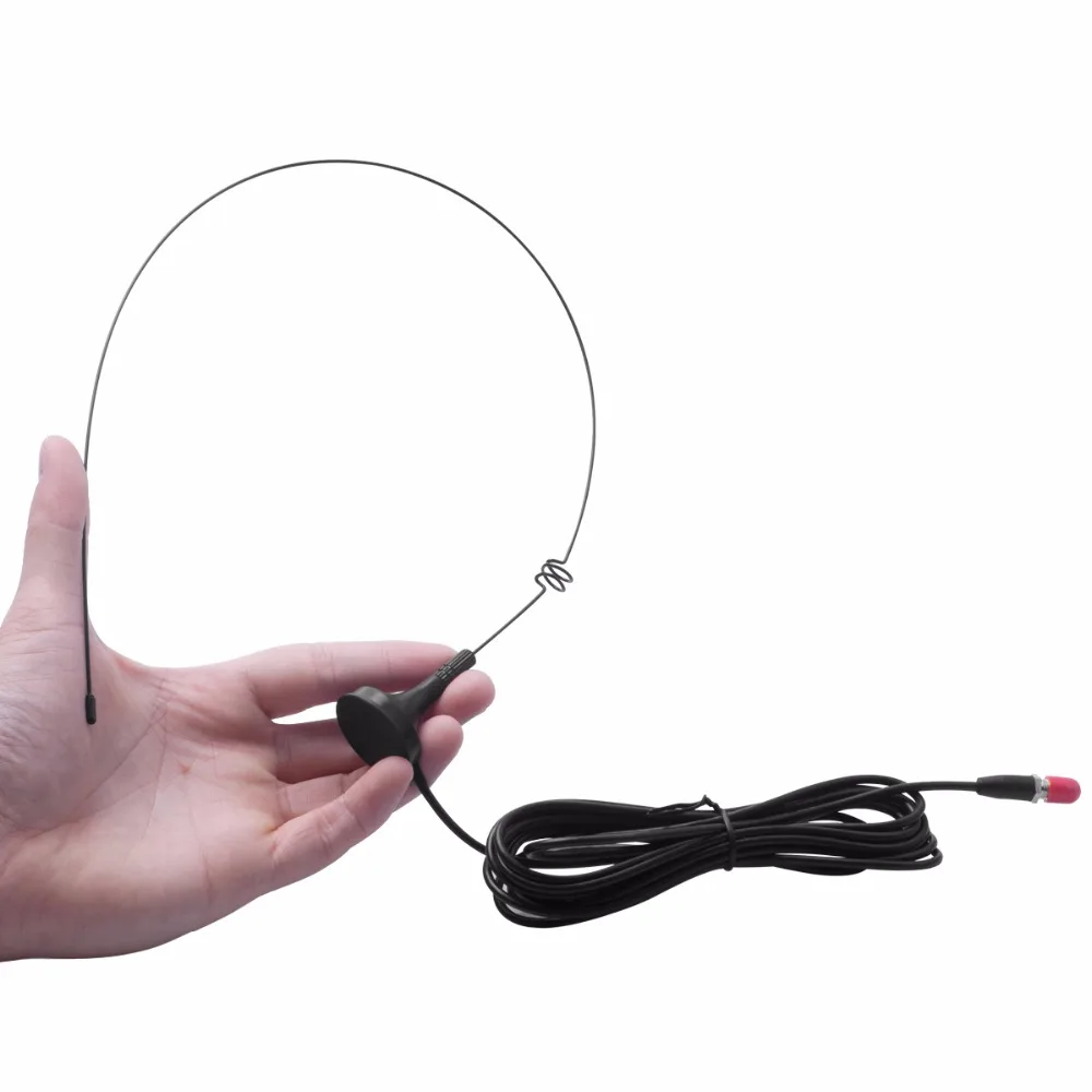 

Walkie talkie UT-108UV Car Gain Antenna SMA-F UHF VHF Magnetic Base for Baofeng UV-5R BF-888S UV-5RE UV-82