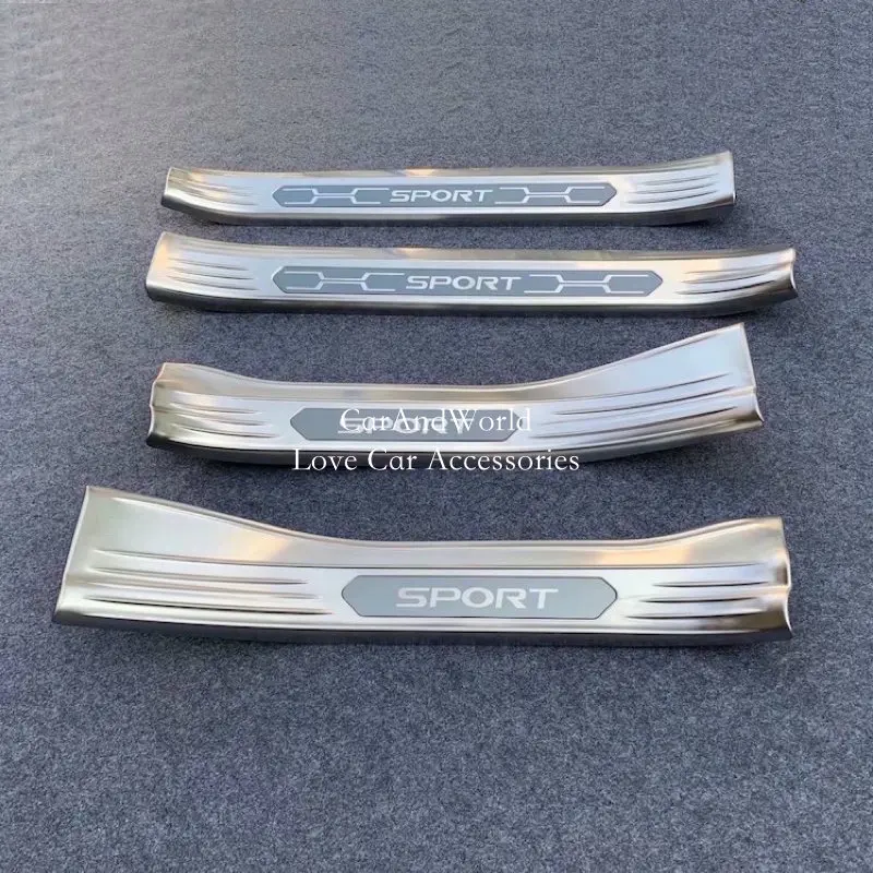 Подходит для Toyota RAV4 2019 - 2023 Интерьер Добро пожаловать Скад Пороговый протектор