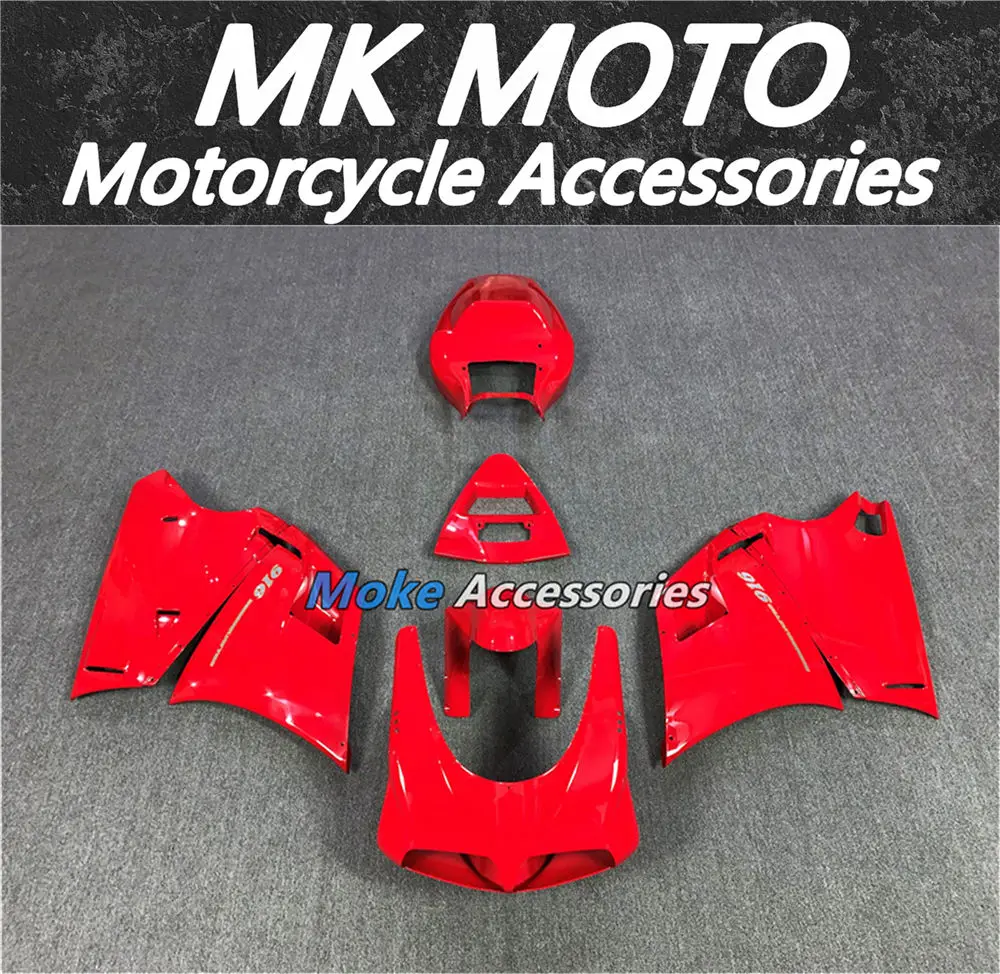 

Motorcycle Fairings Kit Fit For 748 916 996 998 Bodywork Set Abs High Quality ABS Injection NEW Red