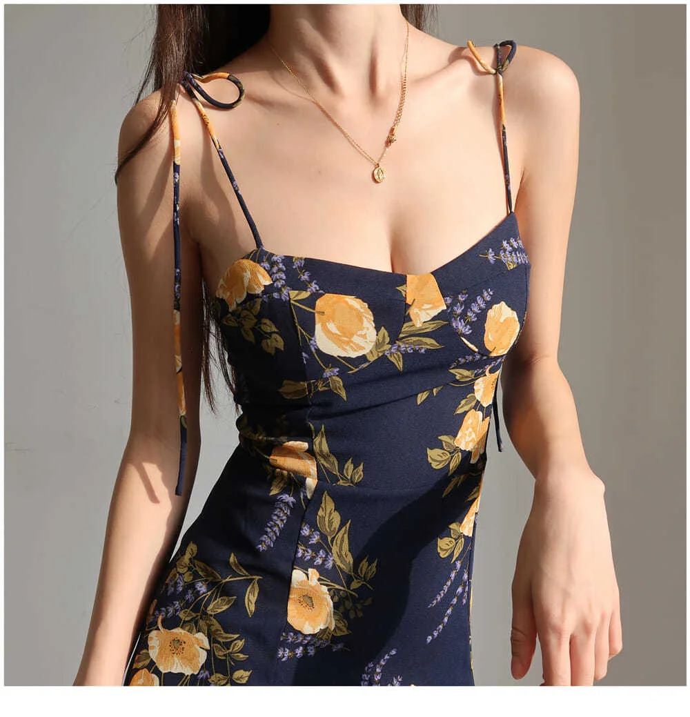 

Dress Summer New Party Elegant Off Shoulder Sleeveless Dress High Quality Fashion Holiday Beach Skirt Sexy Chiffon Women's Wear