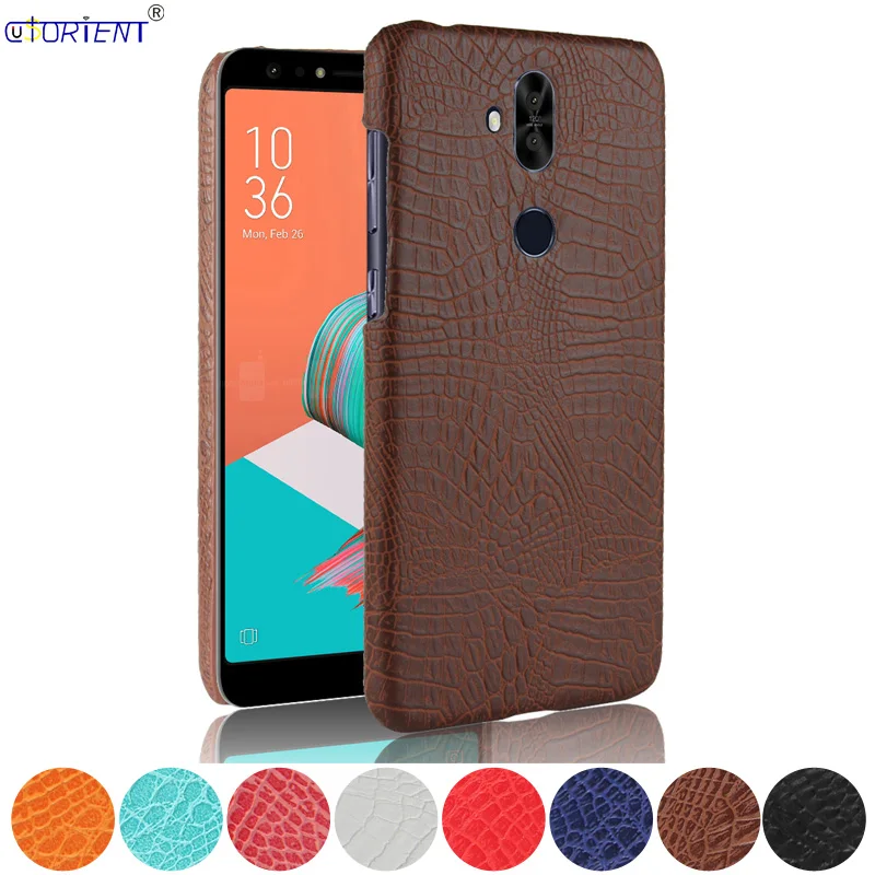 Противоударный чехол из крокодиловой кожи для ASUS Zenfone 5 Lite ZC600KL бампер 5Q X017D ZC 600KL