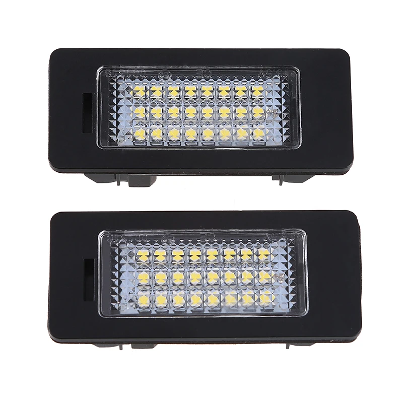 POSSBAY 24 SMD автомобиля светодиодный лицензии светильник для BMW E82 E88 E39 E60 E60N E61 E70 E71 E90