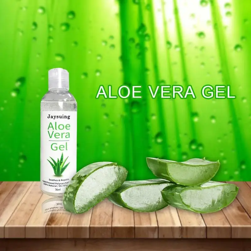 30 мл/50 мл/100 мл Pure Aloe Vera Gel гиалуроновой кислоты удаление увлажняющий растения