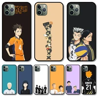 hot japan anime phone case cover for iphone 12 pro max 11 8 7 6 s xr plus x xs se 2020 mini black cell shell