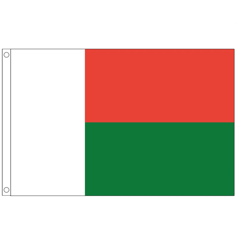 

Madagascar flag Banner 90*150cm Hanging Madagascar National flag