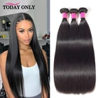 Прямые волосы, пряди, бразильские волосы, пряди, человеческие волосы, пряди, натуральный цвет, 12 шт., Бесплатная доставка, Remy, 30 дюймов, пряди