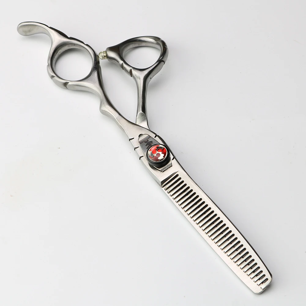 6 дюймов матовые ножницы для волос Япония 440C стрижки и филировочные набор