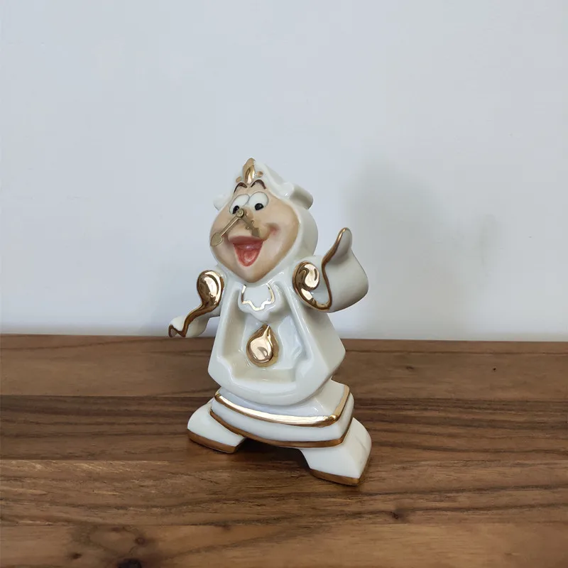 Мультяшный чайный набор красота и чудовище Mrs Potts чайный горшок чип чашка набор часы когсворт прекрасный подарок Креативный чай молоко посуда для напитков