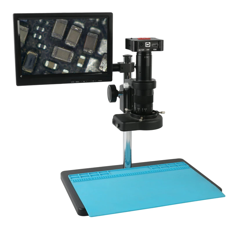 38MP в формате 4K UHD HDMI USB цифровой промышленность видео микроскоп Камера комплект +