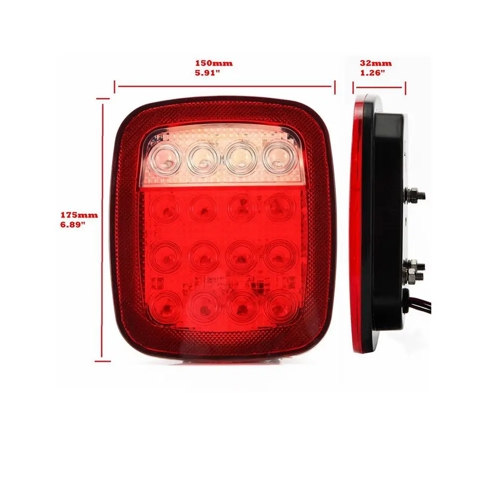 Задний Фонарь В Сборе Для Jeep Wrangler TJ CJ — Задние Стоп-сигналы Ходовые Огни