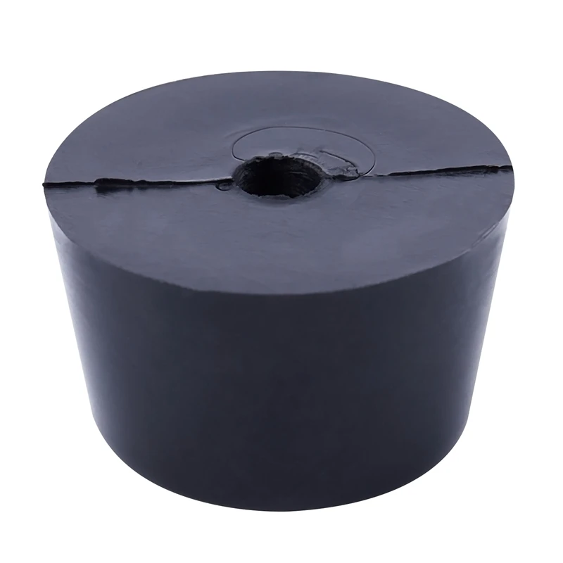 

3 x Metal Rubber Furniture Table Chair Leg Tips End Caps Foot Pads 32x24x18mm