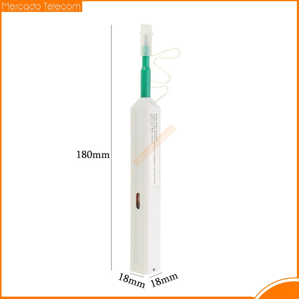 5PCS/lot LC/SC/FC/ST One Touch Cleaning Tool 1.25mm and 2.5mm Cleaning Pen 800 Cleaning Fiber Optic Cleaner