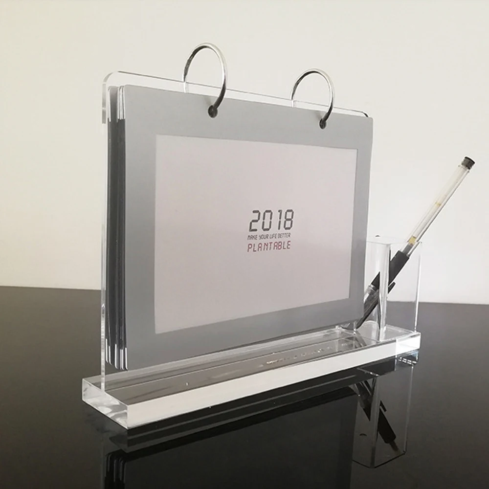 

(20 units/pack) Desktop Calendar Holder Stand Ideal For Display Calendar Pages and Photos YCD-005