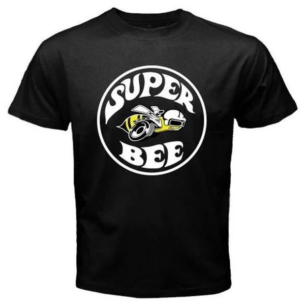 

Super Bee Logo Dodge Classic Muscle Car Men's Black T-Shirt
