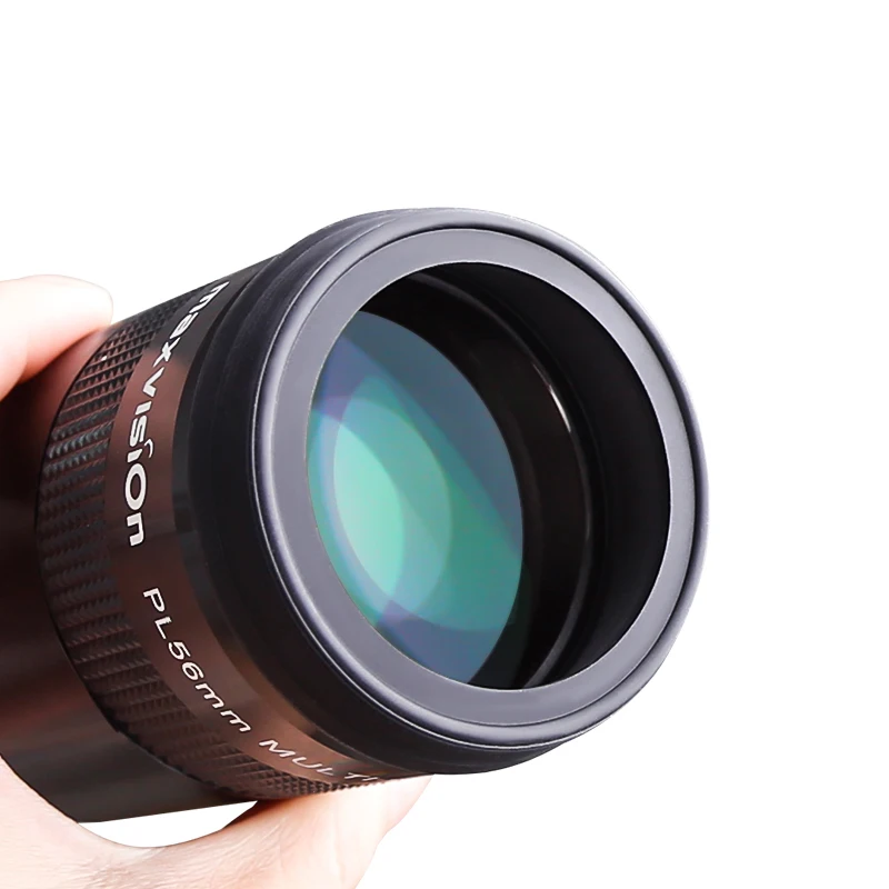 Окуляр для телескопа Maxvision 2 дюйма 50 градусов 56 мм широкоугольный металлический