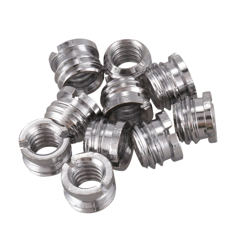 10 шт. переходник с 1/4 на 3/8 для металлического винтового крепления штатива и