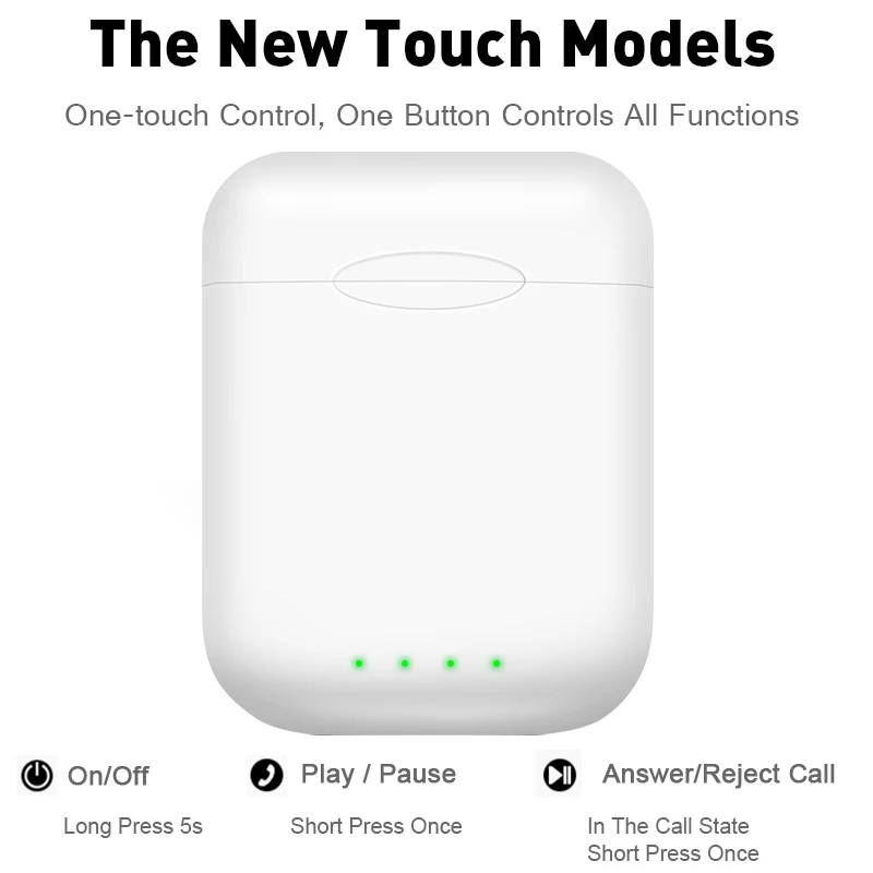 I88 TWS беспроводные наушники 1:1 Bluetooth 5 0 3D объемные басы Наушники для Xiaomi PK i10 i12 i30 i60