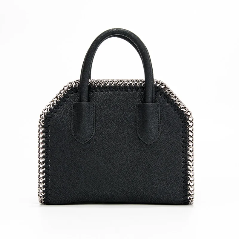 black Handbags For Women Latest Fashion Crossbody Bags Luxury Handbag Women Bag Litchi Tote Message Bag Autumn Winter Casual Bag - Цвет: black