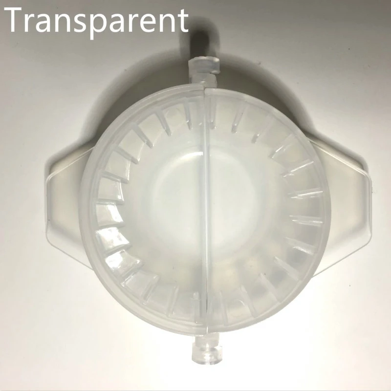 Transparent 1 ШТ. Пластиковые DIY Клецки Чайник Плесень Устройство Ручной Тесто Пресс Jiaozi Инструмент Пельмени Равиоли Кондитерские Инструменты Кухонные Принадлежности h5 1 ШТ - Цвет: Transparent