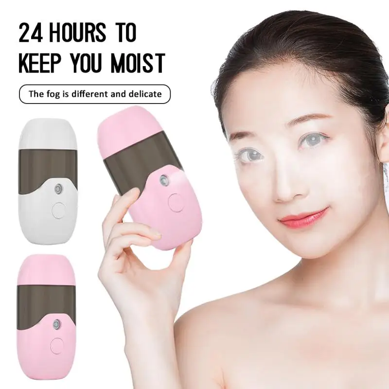 

Nano Mist Facial Sprayer USB Humidifier Rechargeable Nebulizer Face Steamer Moisturizing Beauty Instruments Face Skin Care Tools