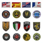 Испания Франция русская Италия британская немецкая Польша патчи спецназа спецназ военные тактические боевые эмблемы значки