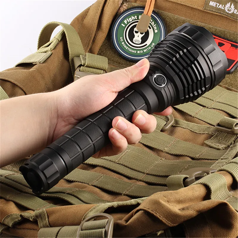 Самый мощный светодиодный светильник онарик Convoy L6 с Cree XHP70.2 фонарь для работы