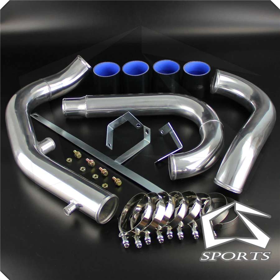 Интеркуллер FMIC Трубопроводный комплект подходит для M * itsubishi L ender EVO 7 8 9 CT9A 4G63 |